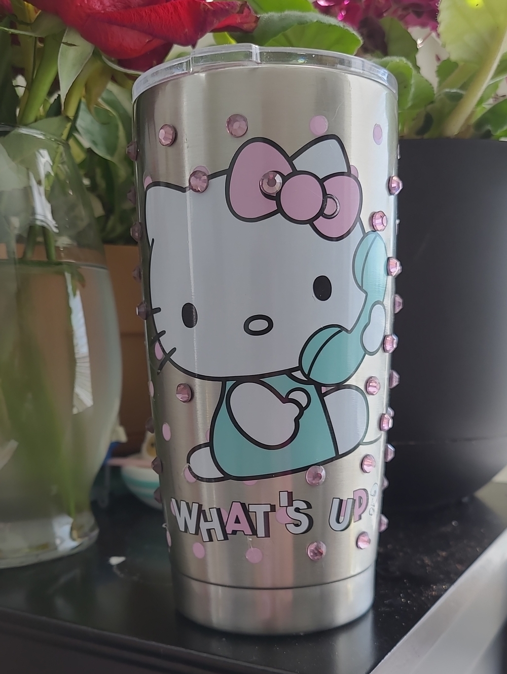 NEW ONE OF A KIND Hello Kitty Stainless Steel Tumbler